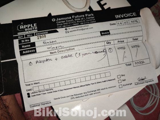 Apple 20 watt Charger